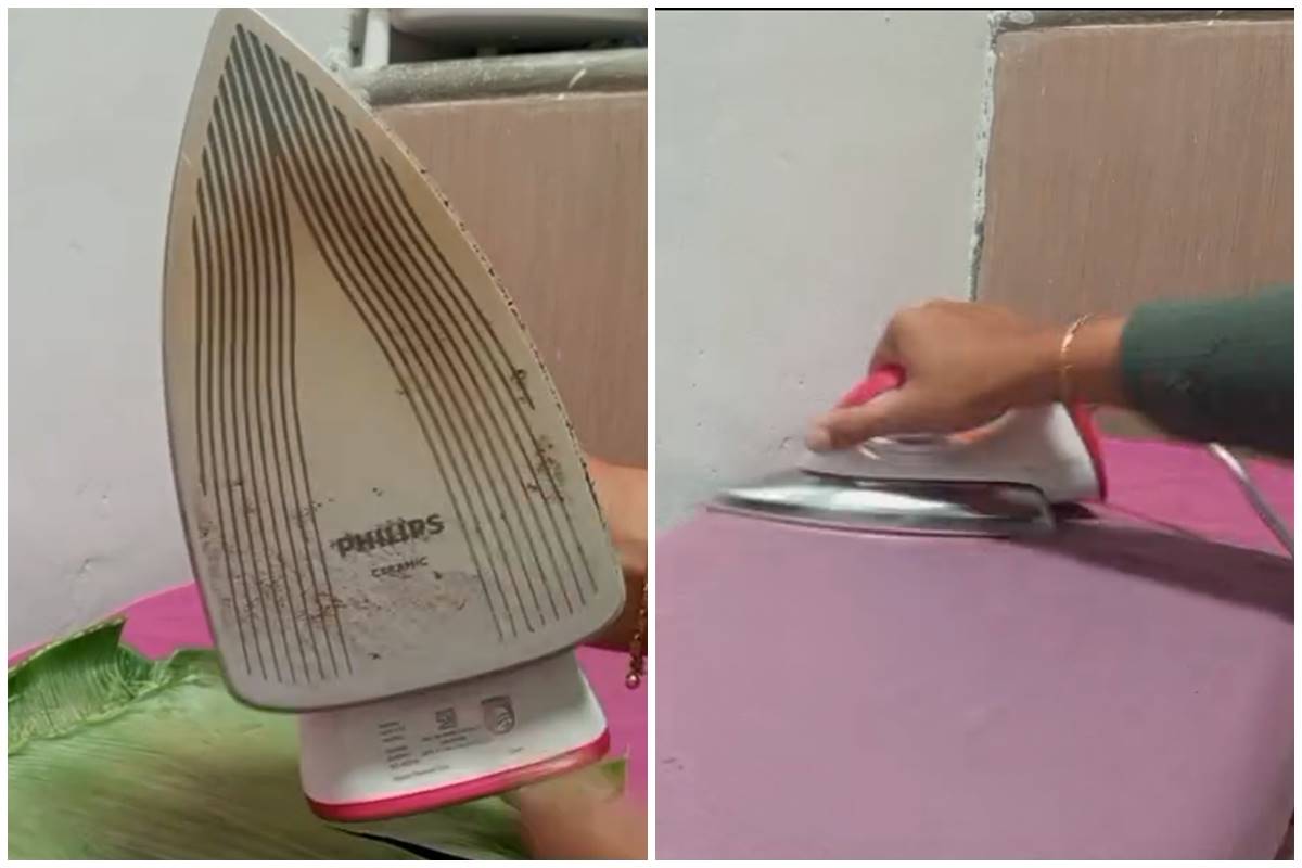 Jangan digosok dengan sikat gigi, ini cara lain hilangkan noda lengket di setrika pakai 2 bahan dapur