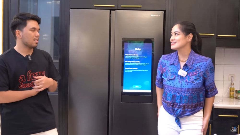 Dulu pernah hidup susah, 9 potret dapur Thariq Halilintar kini desainnya jadul tapi kulkasnya canggih