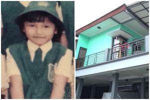 Bocah berseragam TK ini pengen jadi PNS malah jadi biduan top, 11 potret rumahnya megah di gang sempit