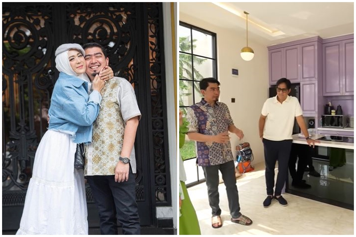 Terletak di bangunan khusus, 9 potret dapur baru Ustaz Solmed ini fasilitas mewahnya bikin mupeng