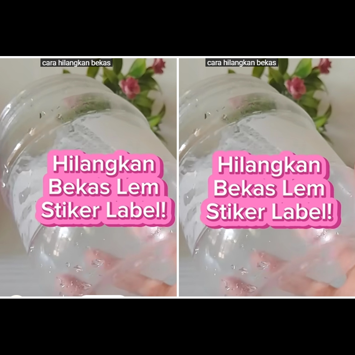 Trik menghilangkan bekas lem stiker di toples sekarang cuma pakai 1 bahan dapur, kreatif buat ditiru