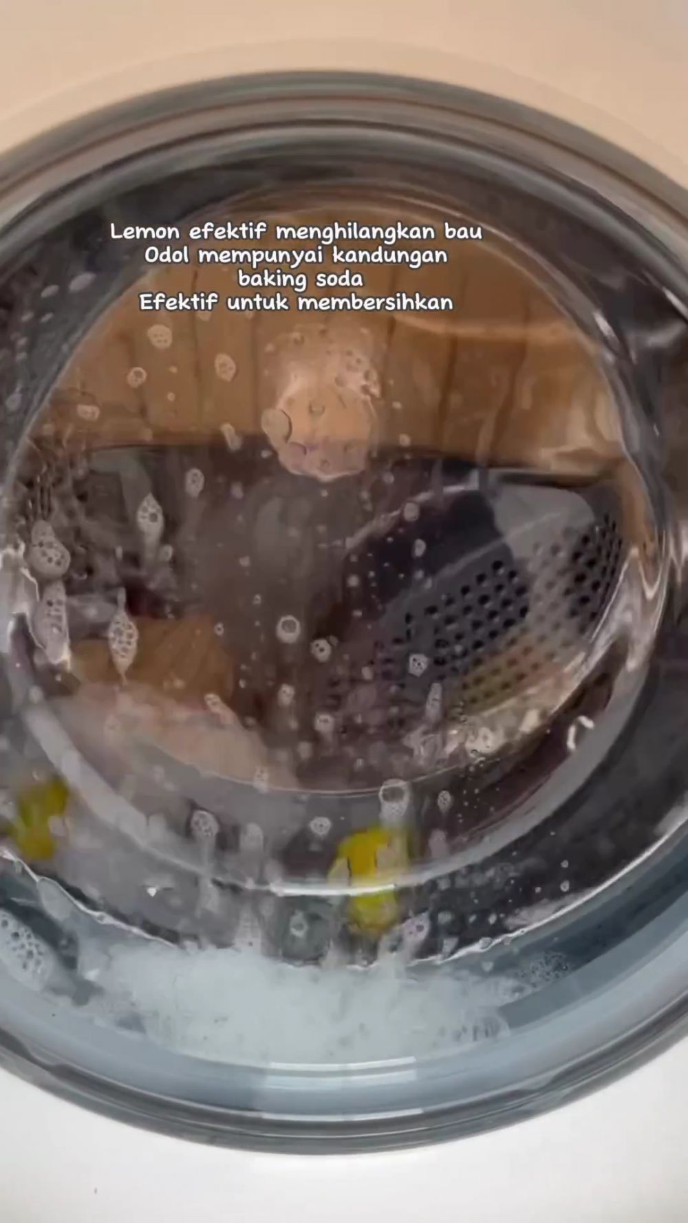 Trik emak-emak bikin mesin cuci apek jadi bersih tak bau lagi dengan tambahan 1 bahan dapur