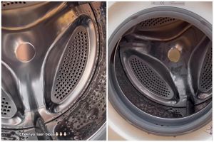 Trik emak-emak bikin mesin cuci apek jadi bersih tak bau lagi dengan tambahan 1 bahan dapur
