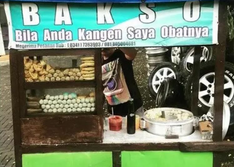 11 Potret kocak tukang bakso keliling ini ada aja terobosannya, ini baru S3 marketing