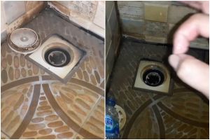 Trik agar saluran air kamar mandi mampet jadi lancar sekarang tanpa soda api, pakai 1 barang bekas
