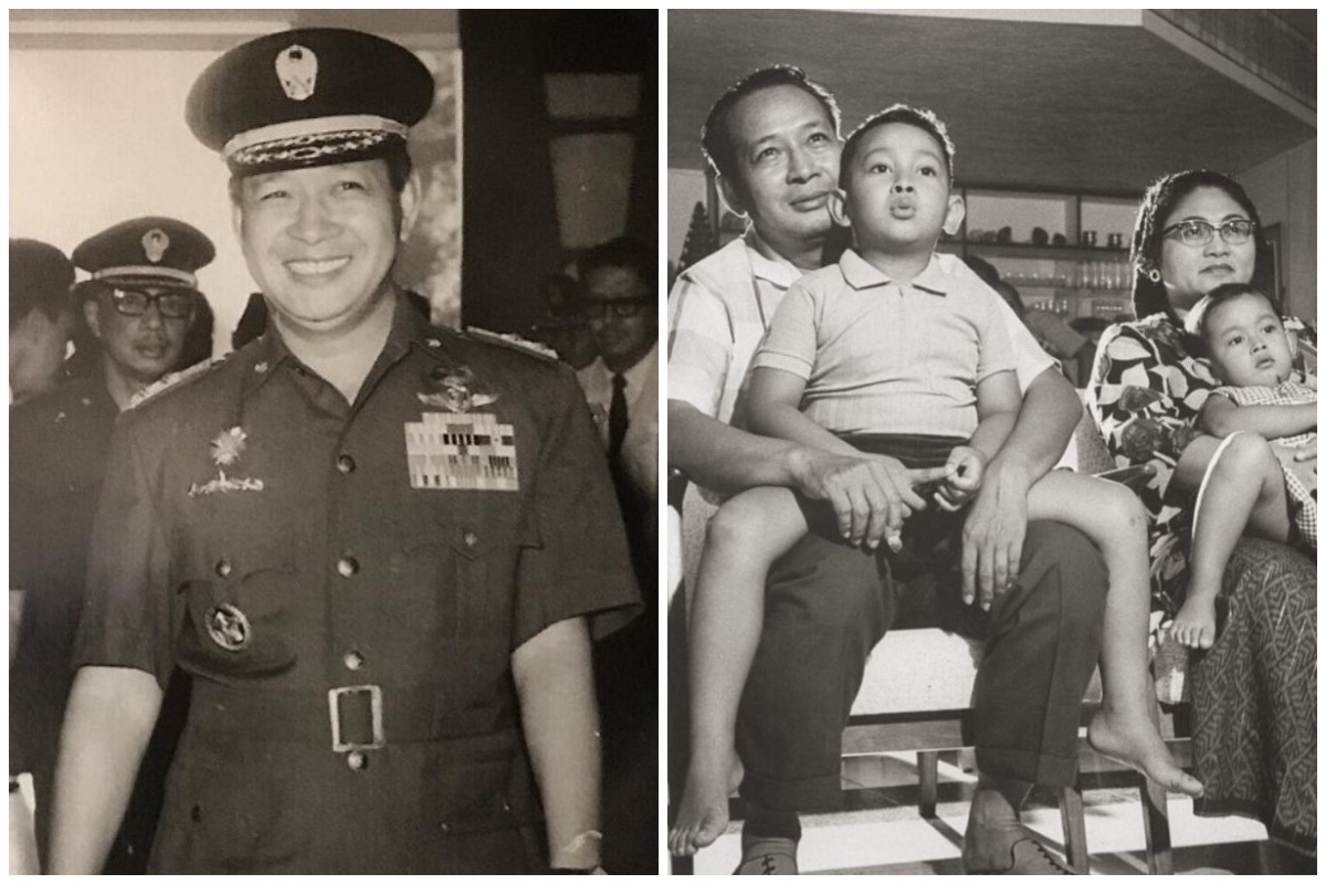 7 Potret lawas Soeharto bareng anak-anaknya saat masih kecil, kebersamaannya bikin nostalgia