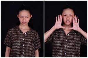 Bukti cantik tak harus putih, transformasi cewek tan skin dirias bold glam ini menawan tanpa tone-up