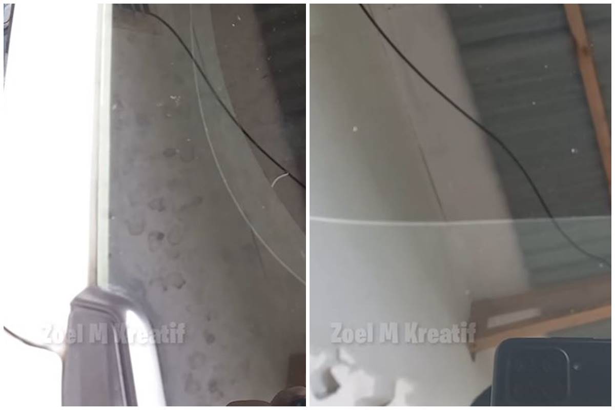 Cara hilangkan noda jamur dan bercak sidik jari di kaca mobil ala bapak-bapak ini cuma modal Rp4.000