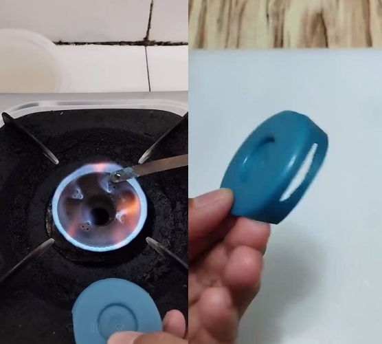 Trik bikin wadah pisau sekarang bisa dari tutup botol bekas, kreatif abis