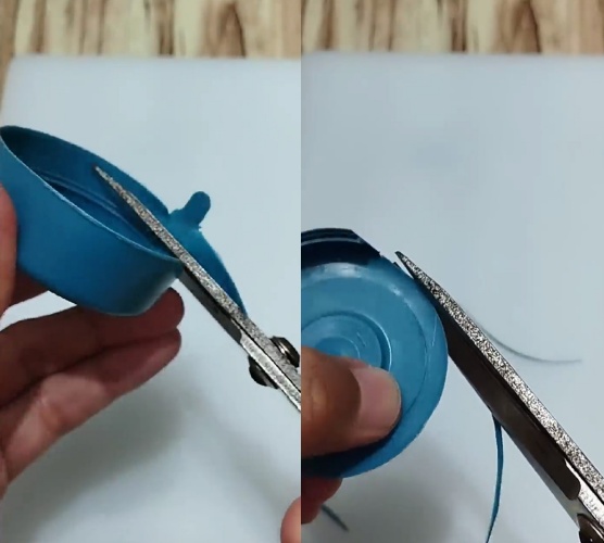 Trik bikin wadah pisau sekarang bisa dari tutup botol bekas, kreatif abis