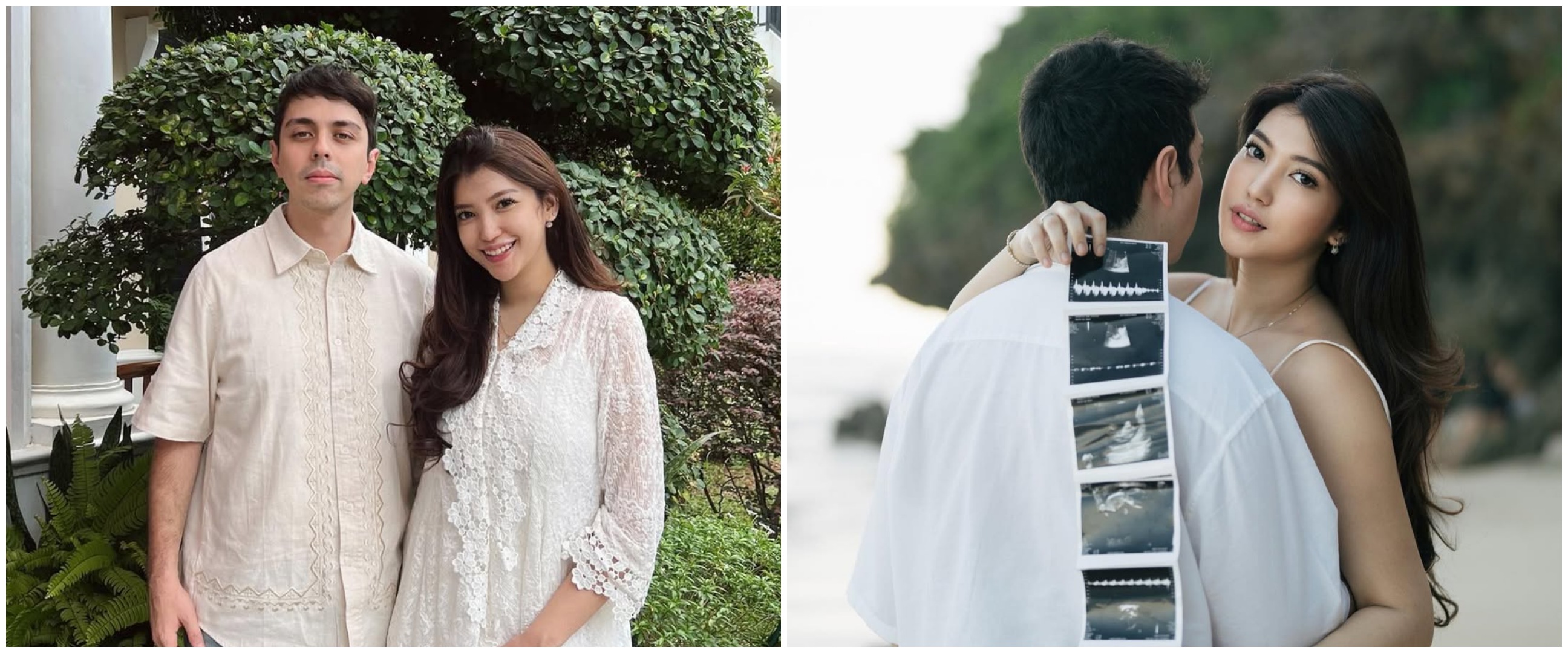 Liburan ke pantai, intip 9 momen bahagia Dewi Paramita pamer kehamilan anak pertama