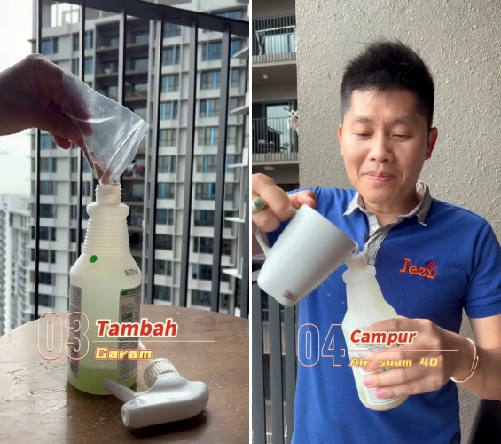 Bersihkan kaca dari jamur dan debu sekarang cuma pakai tambahan 3 bahan dapur, begini triknya