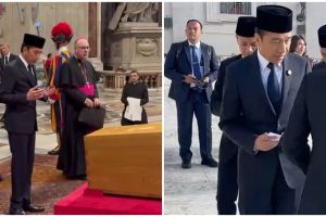 Hadiri pemakaman Paus Fransiskus di Vatikan, Jokowi: Semoga beliau diberikan kedamaian abadi