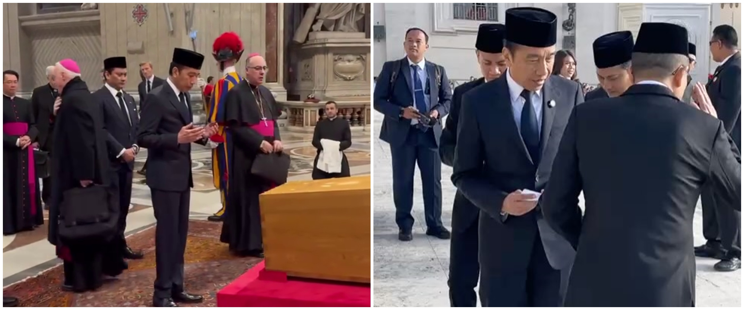 Hadiri pemakaman Paus Fransiskus di Vatikan, Jokowi: Semoga beliau diberikan kedamaian abadi
