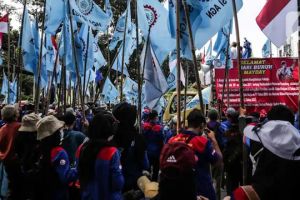 1,2 Juta buruh rayakan May Day 2025 di Monas, bakal dihadiri Prabowo