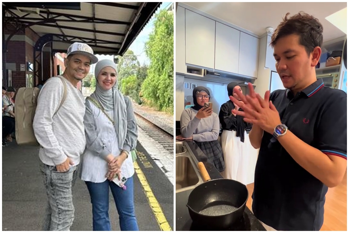 Tempati rumah baru, intip 9 potret dapur baru Indra Bekti letak mesin cucinya bikin salah fokus