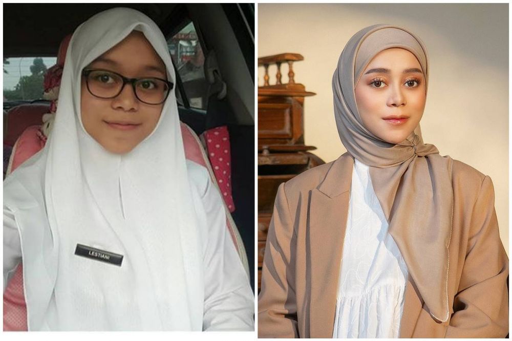 Potret masa SMA vs sekarang 11 pedangdut Tanah Air, Happy Asmara glowing imutnya konsisten