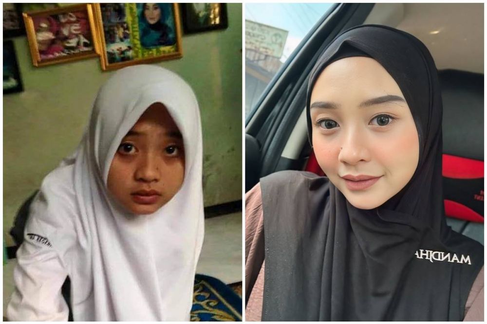 Potret masa SMA vs sekarang 11 pedangdut Tanah Air, Happy Asmara glowing imutnya konsisten