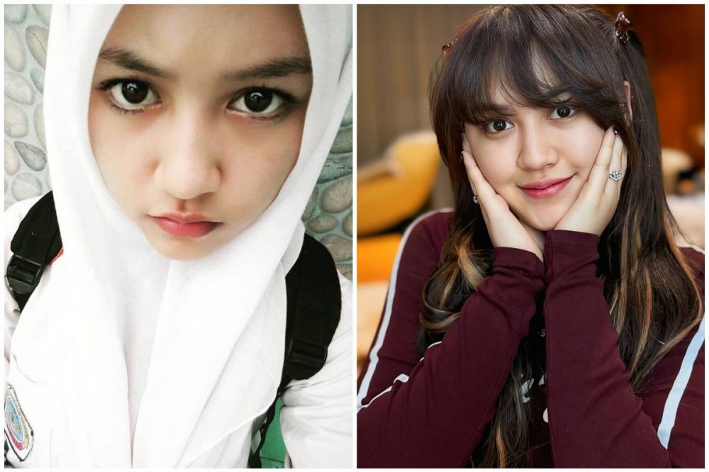 Potret masa SMA vs sekarang 11 pedangdut Tanah Air, Happy Asmara glowing imutnya konsisten