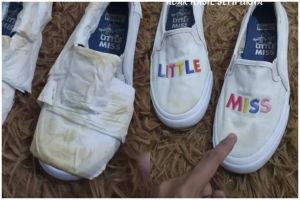 Jangan dicuci pakai detergen, ini cara hilangkan noda membandel di sepatu kanvas pakai 1 pembersih