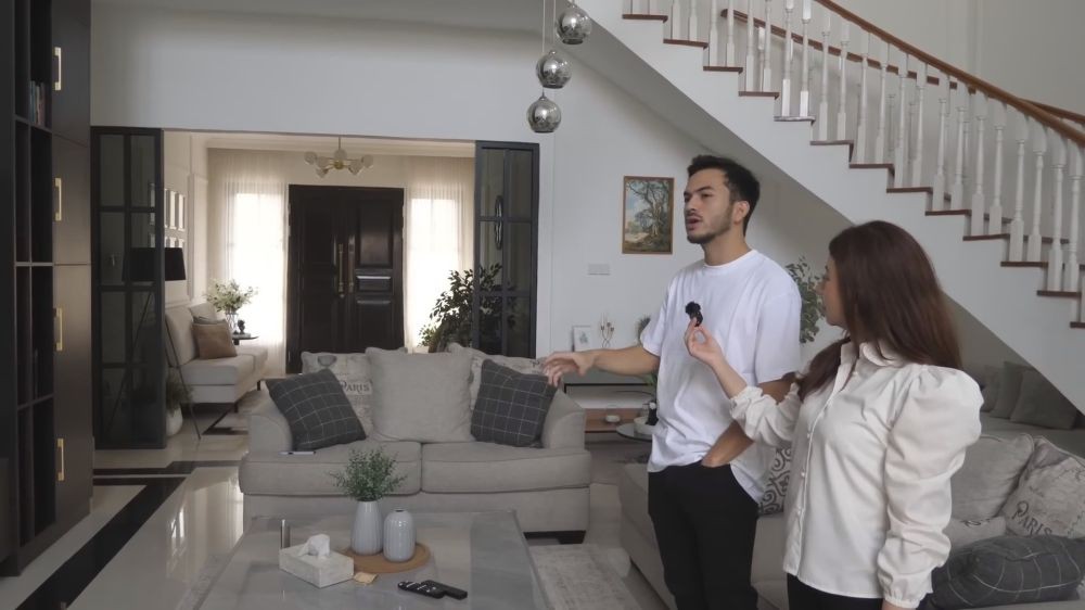 Rizky Nazar bangun rumah baru untuk istrinya kelak, 11 potretnya didesain ala American Style