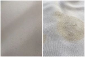 Tak perlu direndam, ini trik agar noda makanan di taplak meja hilang dan kembali putih bersih lagi