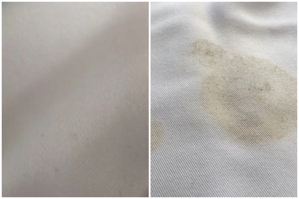 Tak perlu direndam, ini trik agar noda makanan di taplak meja hilang dan kembali putih bersih lagi