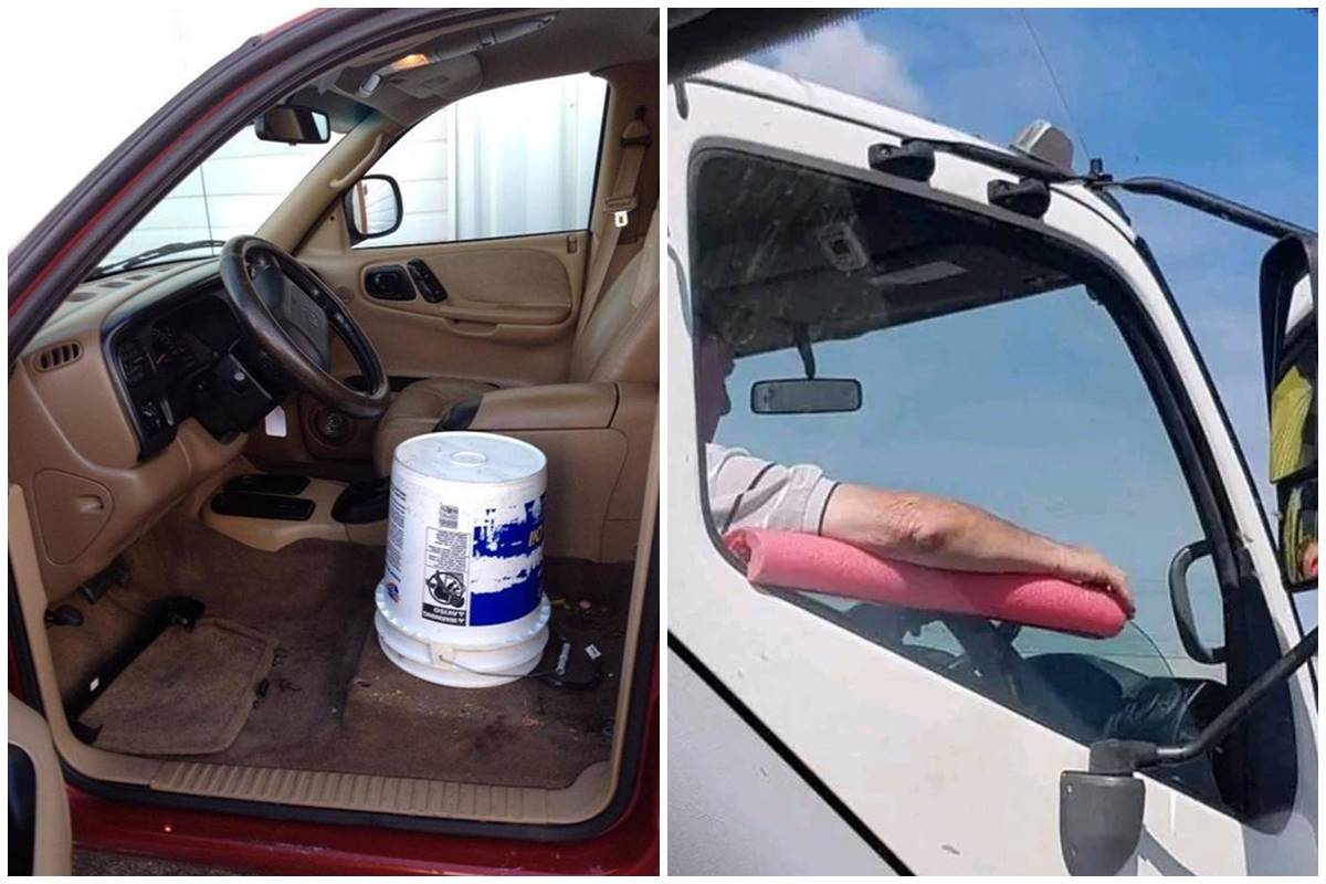 11 Potret lucu ide hack para pengendara mobil ini nyeleneh tapi hasilnya cukup berguna