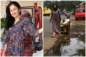 Viral nasib terenyuh Monica Oemardi terpergok dorong gerobak rongsokan, ternyata ini fakta di baliknya