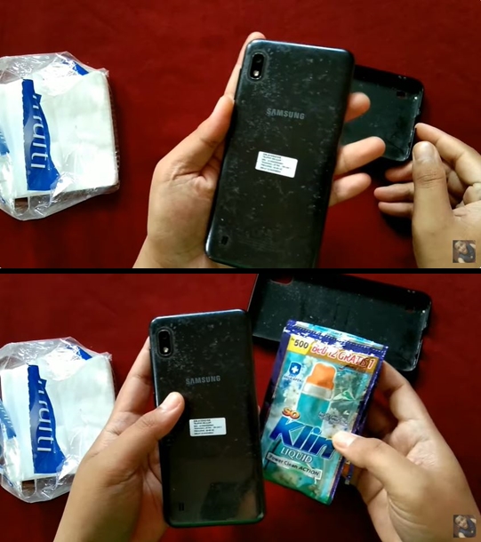 Bersihkan casing HP berjamur sekarang tak hanya pakai alkohol, caranya cuma gunakan 1 bahan sederhana