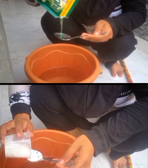 Cara pel lantai agar mengkilap dan tetap kesat sekarang cuma pakai tambahan 2 bumbu dapur, ini triknya