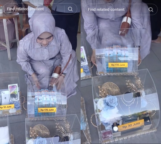 Viral wanita dapat mahar fantastis mobil Pajero hingga duit Rp170 juta, ternyata ini profesi suami