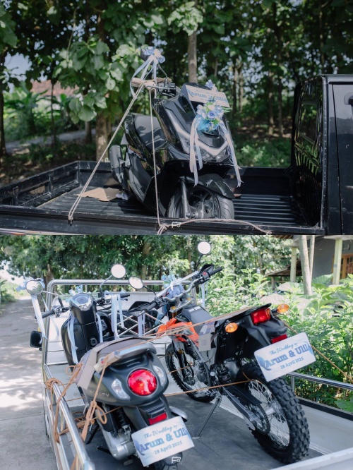 Viral wanita dapat mahar fantastis mobil Pajero hingga duit Rp170 juta, ternyata ini profesi suami