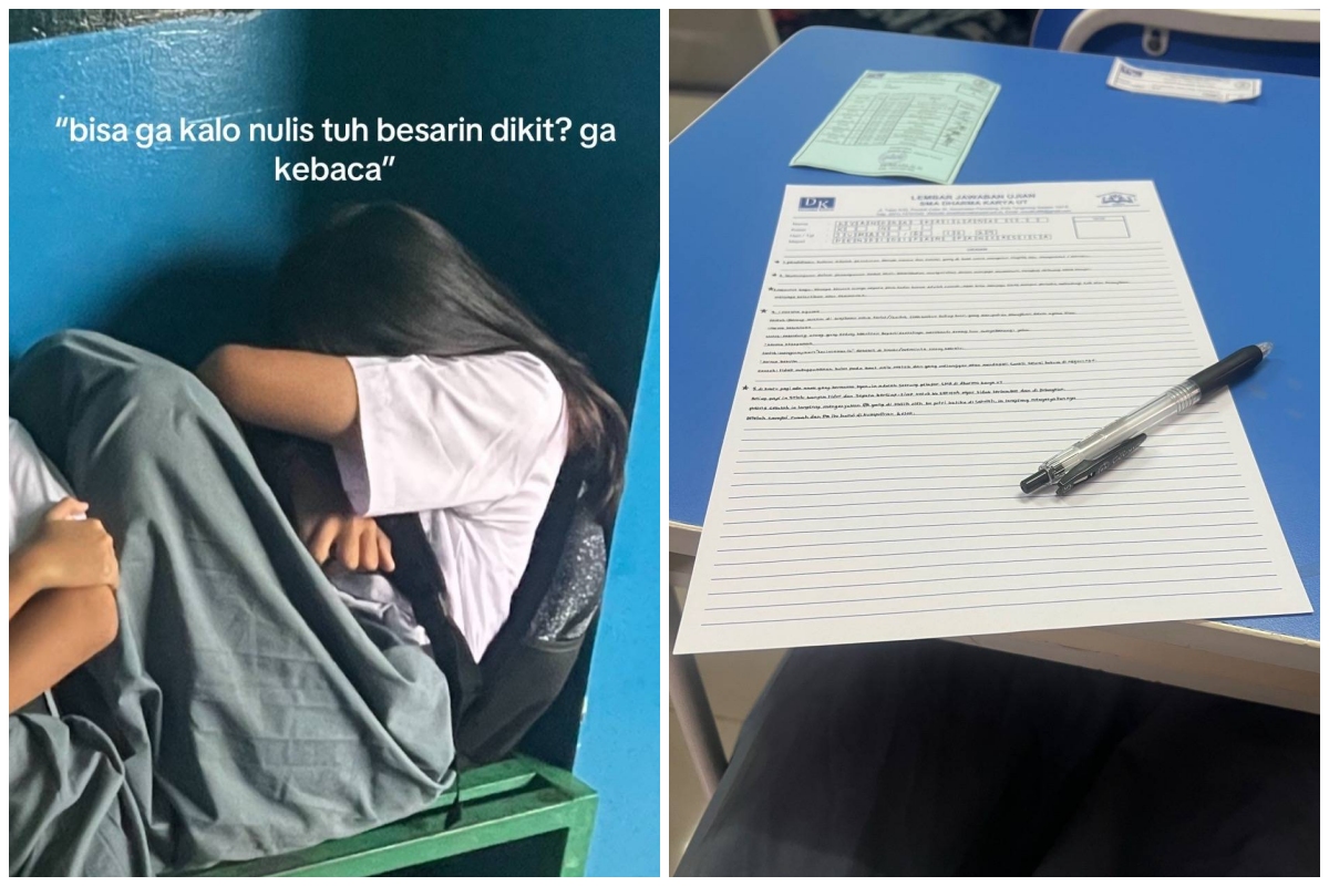Viral siswa tulisannya rapi tapi ukurannya kecil minta ampun, bikin yang baca nyerah, ini 11 potretnya