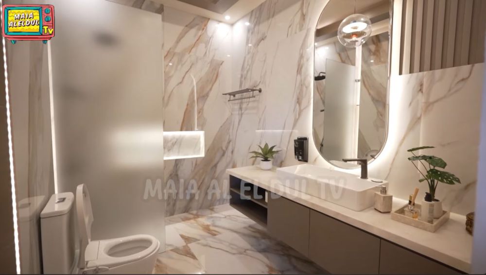 Maia Estianty renovasi rumah lama jadi kantor baru, ini 9 potret interiornya mewah didominasi marmer