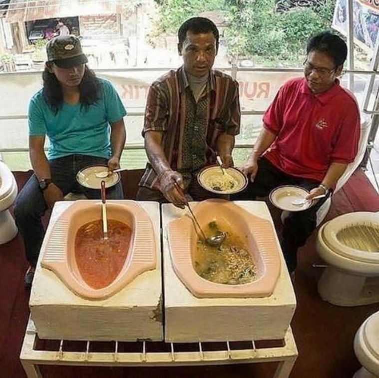 11 Potret lucu penampakan nggak biasa di atas meja makan ini bikin mikir keras