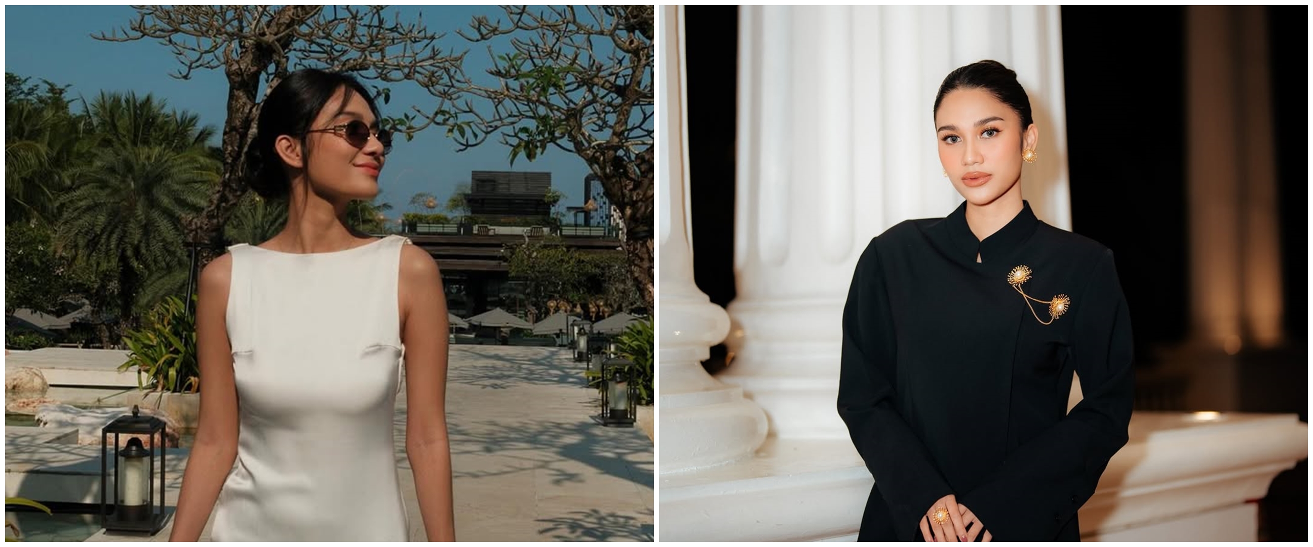 Penampilannya saat jadi bridesmaid disebut oplas, ini 9 potret Azizah Salsha tampil manglingi