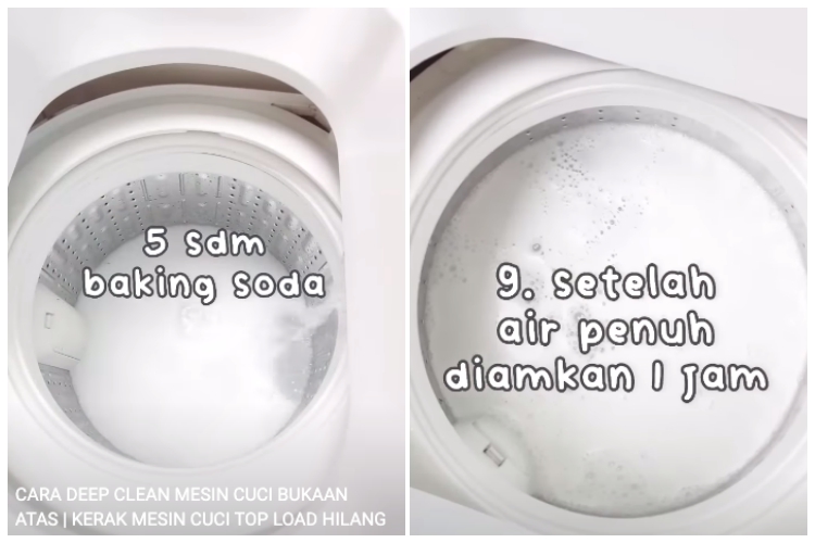  Tidak perlu deep cleaning, kini trik bersihkan kerak di mesin cuci lebih mudah pakai 3 bahan dapur