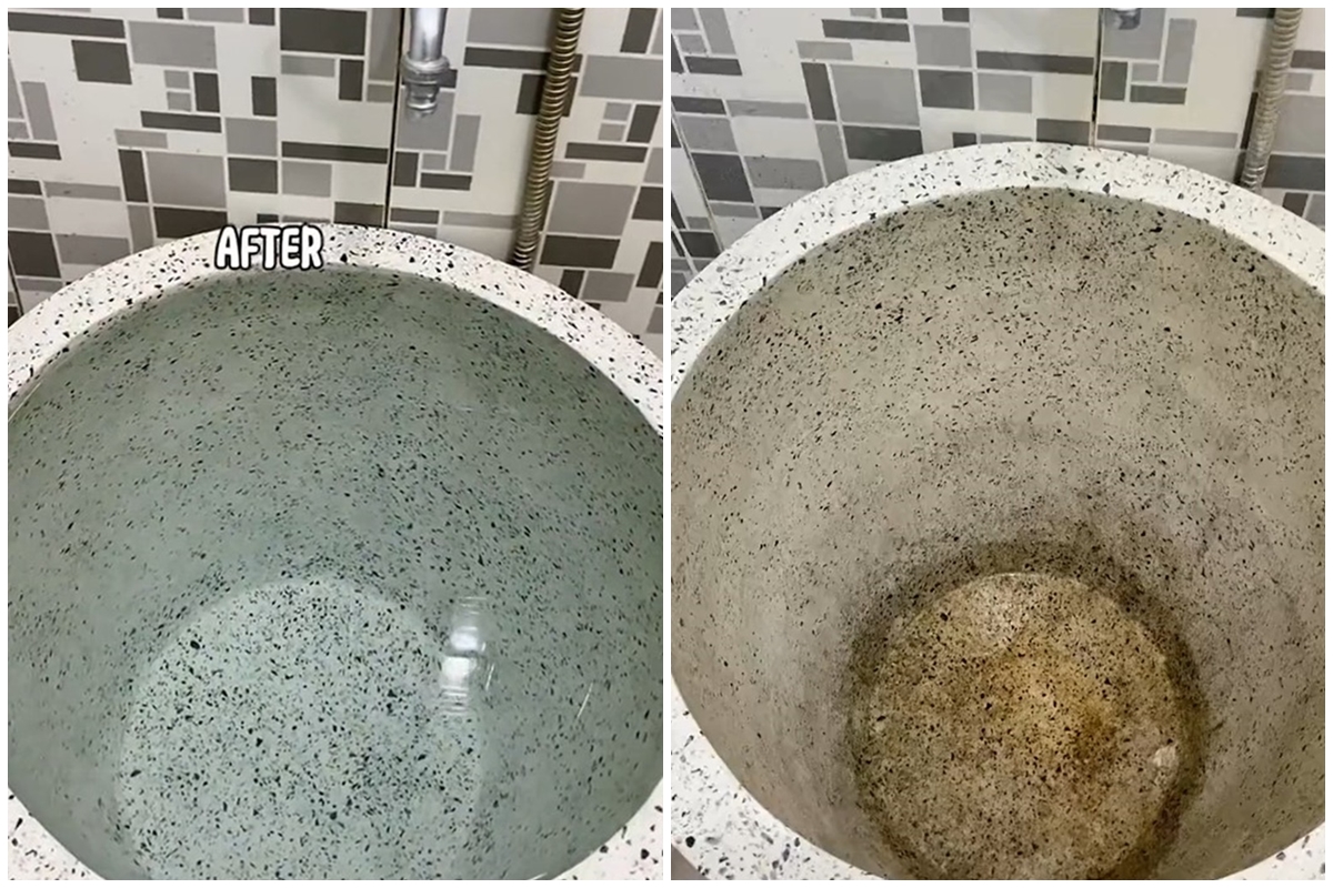 Tak perlu capek menyikat, ini trik bersihkan kerak kuning di bak mandi cuma tambah 1 bahan dapur