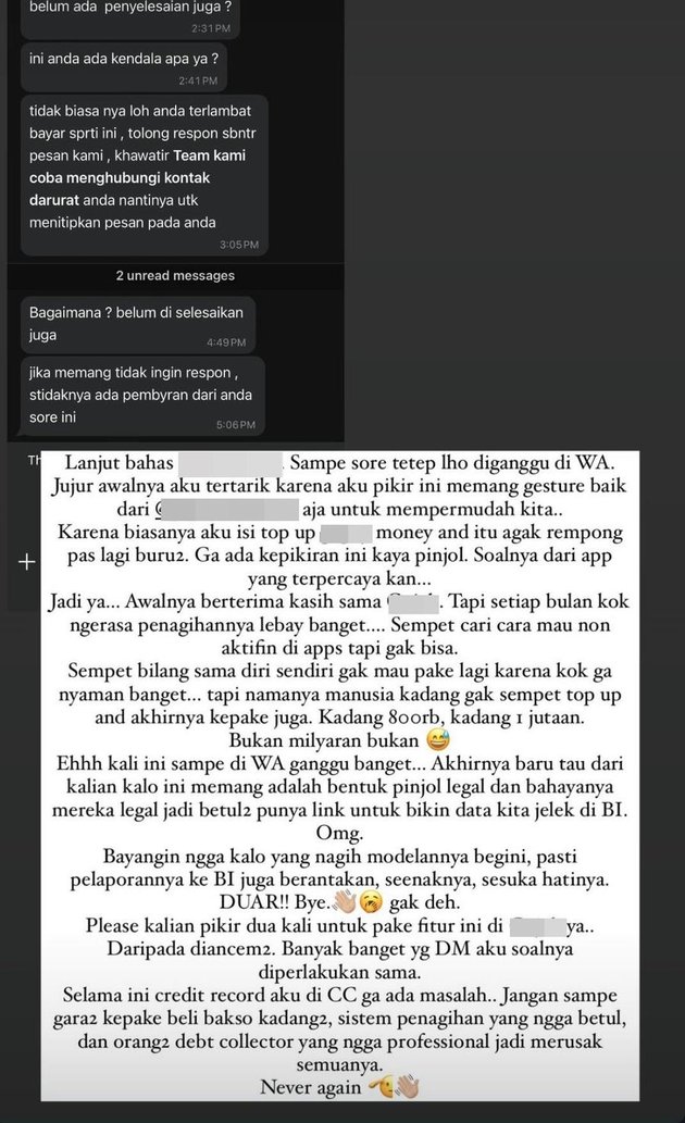 5 Fakta Nana Mirdad diteror debt collector gegara pakai paylater, ungkap untuk hal darurat
