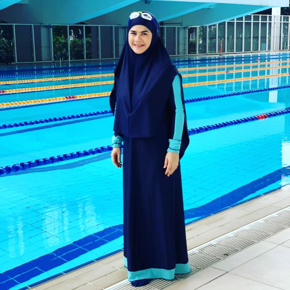 Cewek imut akting bareng Rano Karno kini berhijab jadi artis sinetron religi, ini 11 potret terbarunya