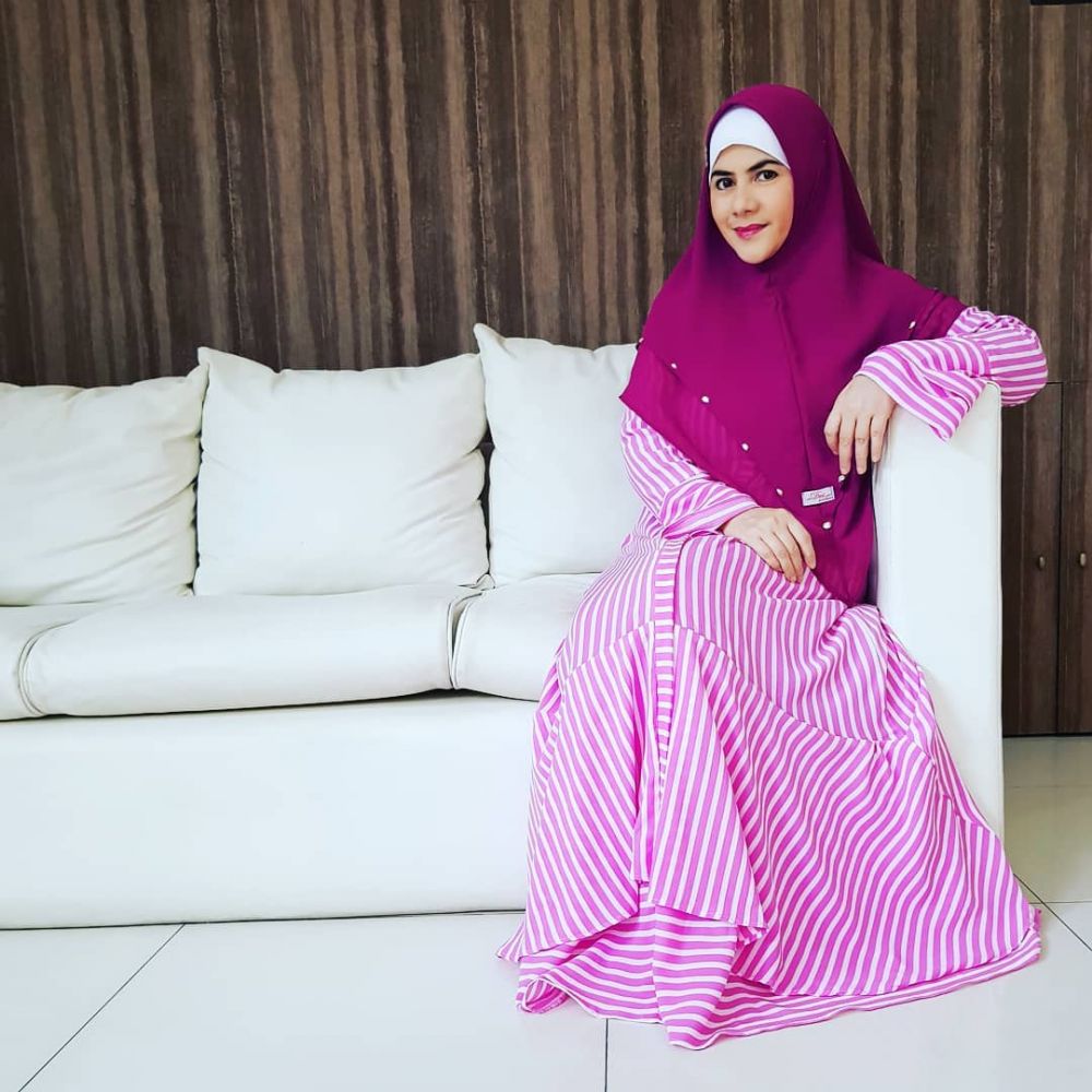 Cewek imut akting bareng Rano Karno kini berhijab jadi artis sinetron religi, ini 11 potret terbarunya