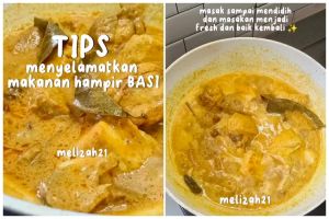 Bukan mitos, 1 sdt baking powder bisa selamatkan opor ayam hampir basi, ini buktinya!