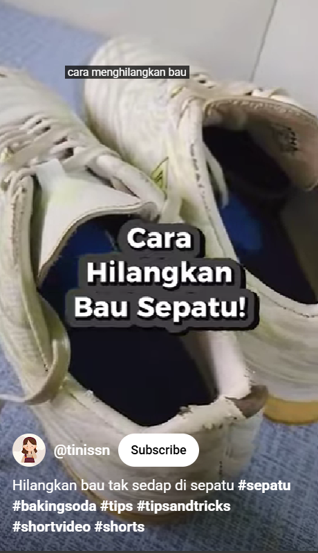 Tanpa dicuci air, trik hilangkan bau tak sedap di sepatu sekarang cuma pakai 1 bahan dapur