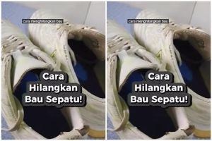Tanpa dicuci air, trik hilangkan bau tak sedap di sepatu sekarang cuma pakai 1 bahan dapur