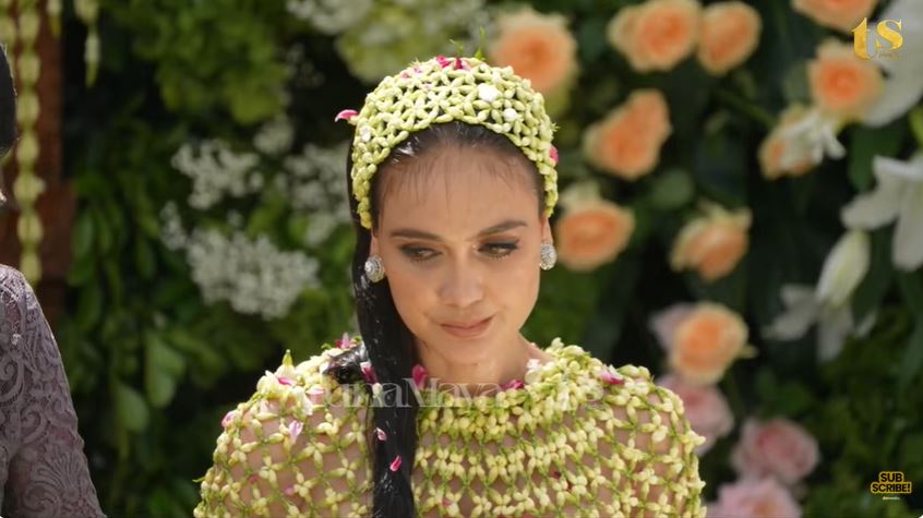 11 Momen prosesi siraman Luna Maya dan Maxime Bouttier jelang pernikahan, digelar di satu tempat