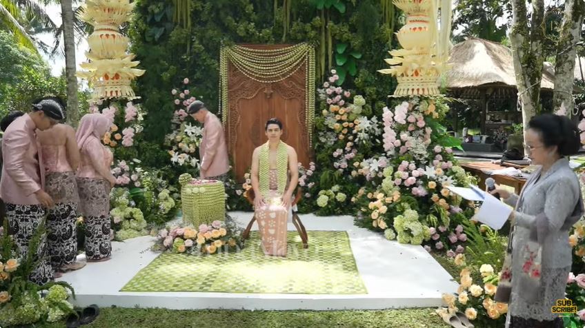 11 Momen prosesi siraman Luna Maya dan Maxime Bouttier jelang pernikahan, digelar di satu tempat