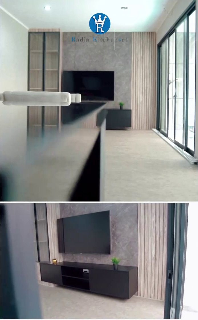 Miliki hunian baru usai cerai, 9 Potret rumah Jonathan Frizzy interiornya simpel serba abu-abu