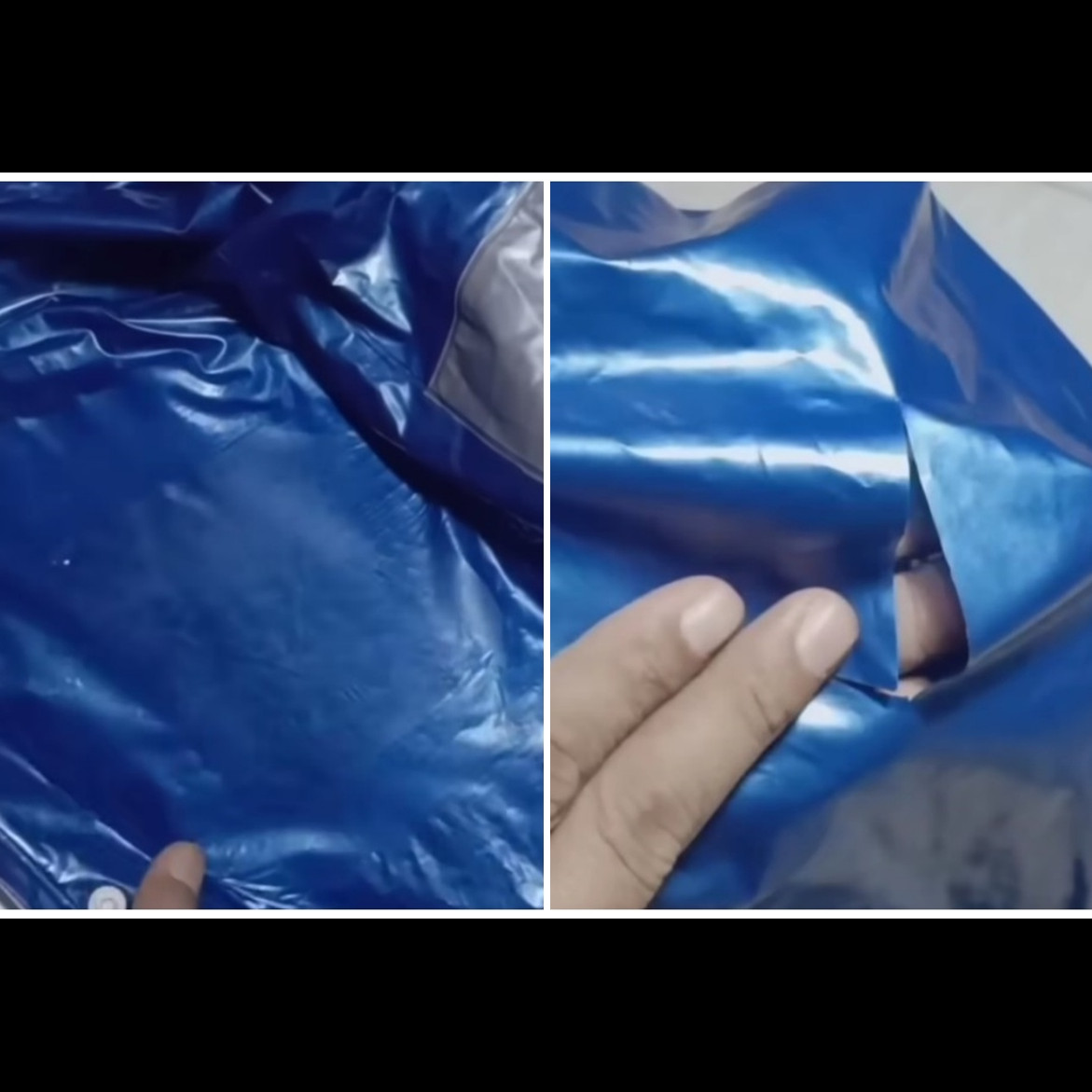 Tanpa repot dilem, ini trik menambal jas hujan sobek, pakai 1 bahan sederhana auto bisa dipakai lagi