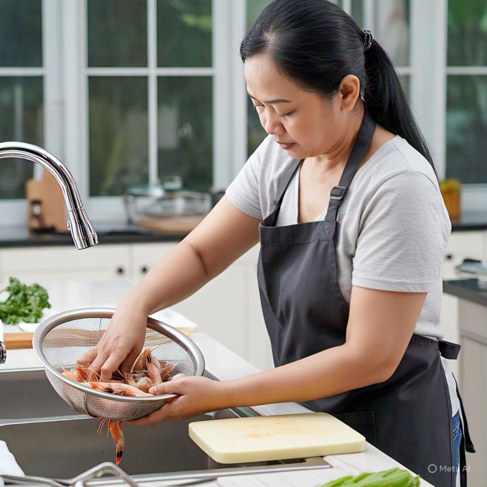 Jangan masak udang sebelum lakukan 3 langkah ini, biar nggak amis dan kotor